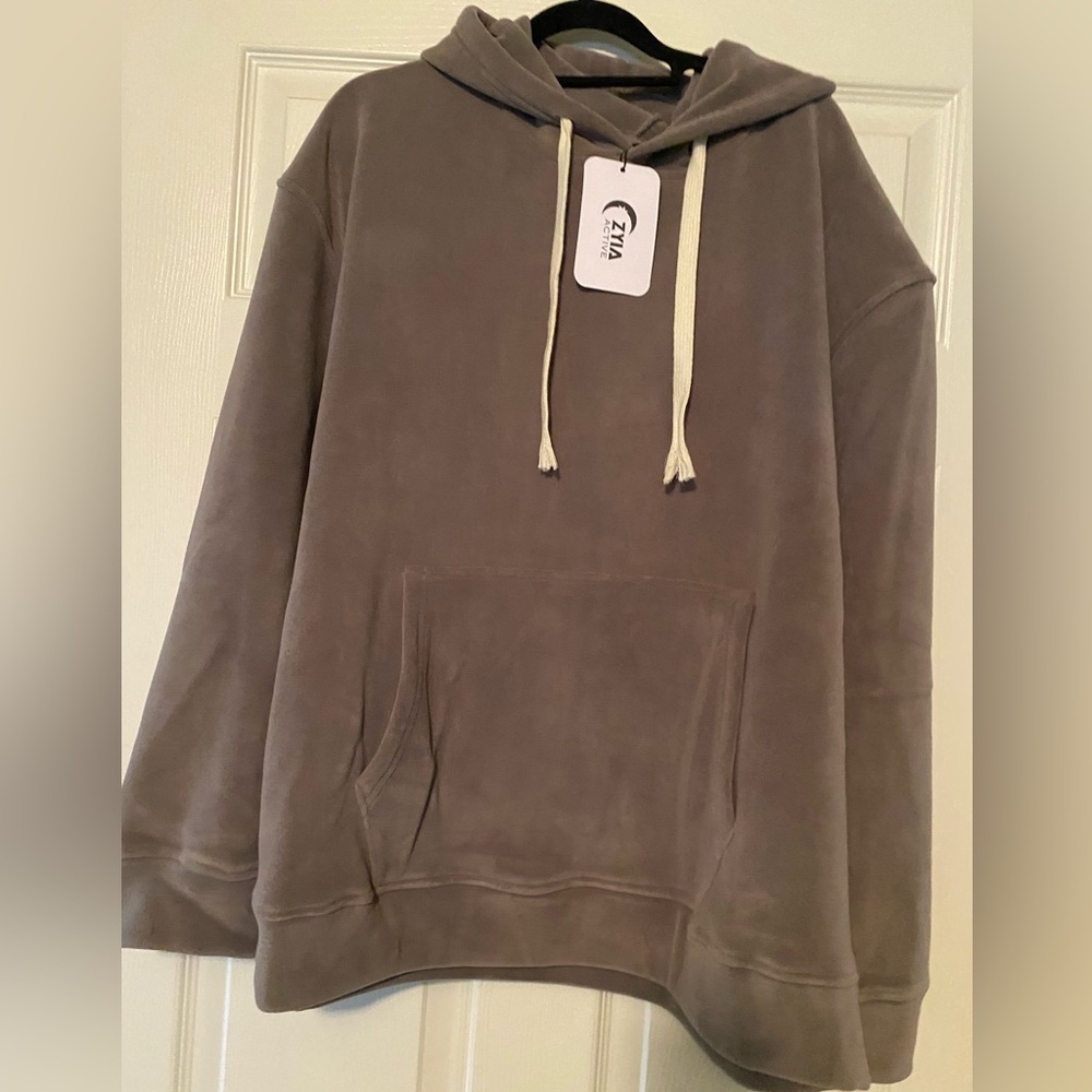Zyia Women's Cozy Gray Hoodie